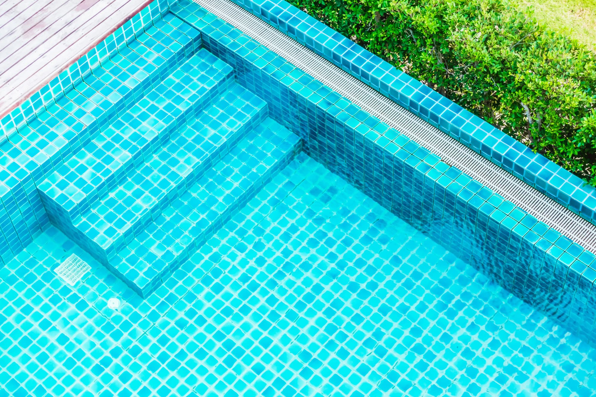 Shipping container pool delivery and install for Winston Salem, NC