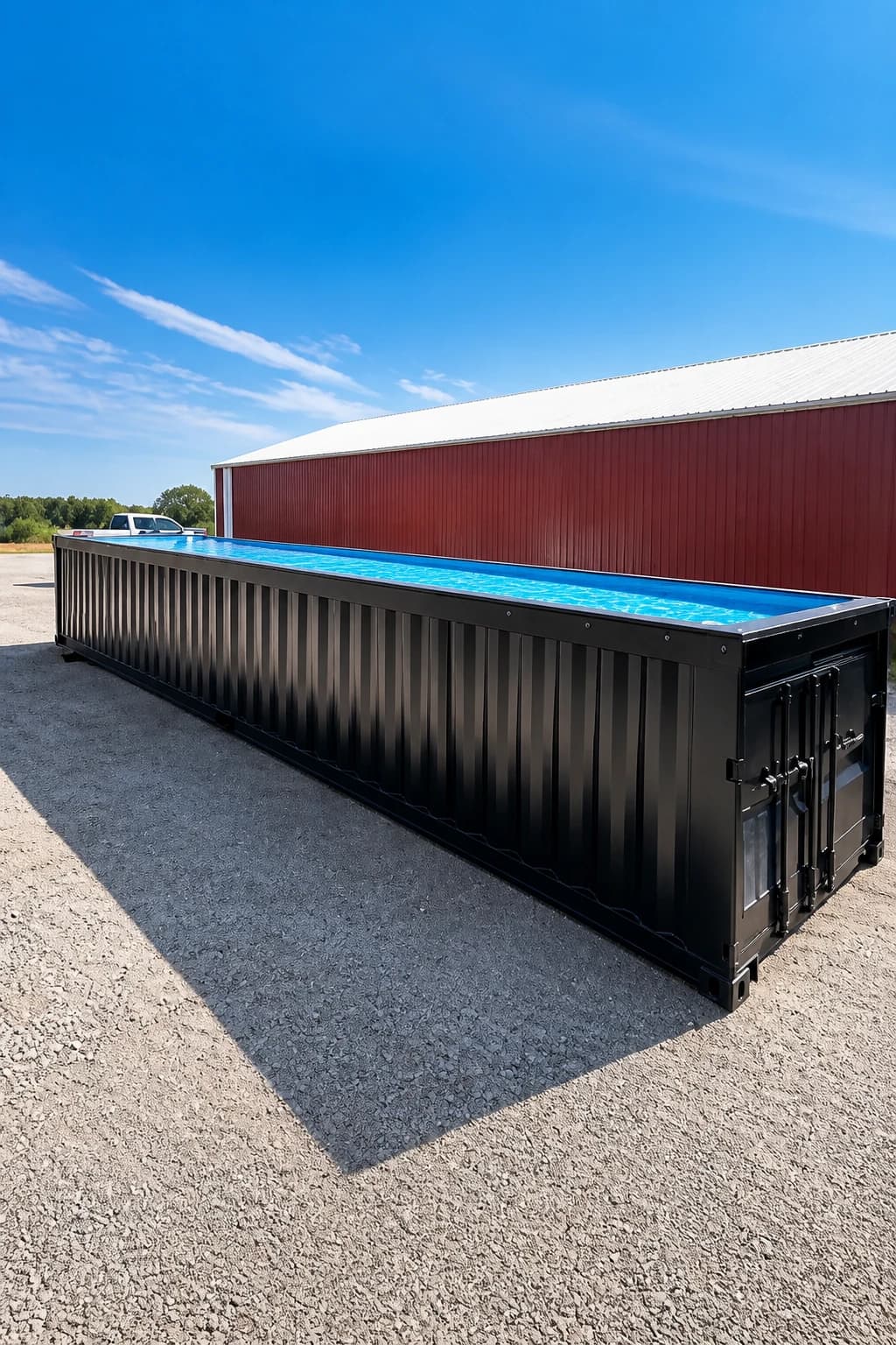 40ft Midwest container pool