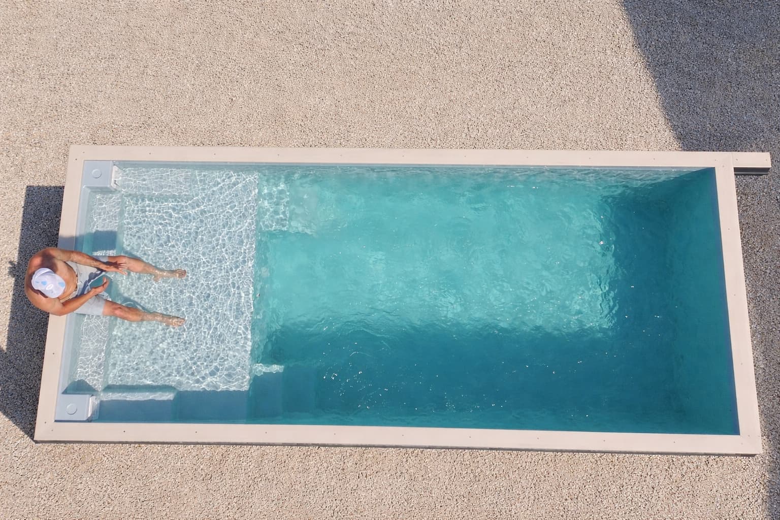 Container Pools installation example for Corona, CA homeowners